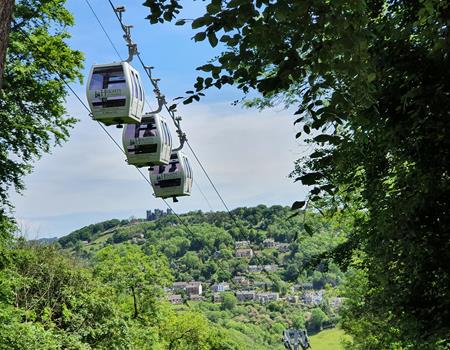 Heights of Abraham Cable Cars, Caverns & Hilltop Park Derbyshire - Main Image