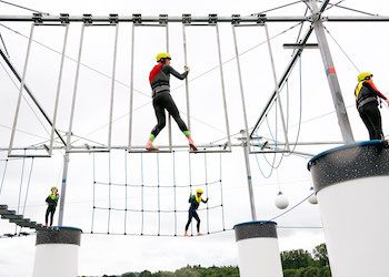 Cliff Lakes - Aqua Park & Water Assault Course in Tamworth, The Midlands - Main Image Cliff Lakes - Aqua Park & Water Assault Course in Tamworth, The Midlands - Main Image
