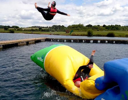 Cliff Lakes - Aqua Park & Water Assault Course in Tamworth, The Midlands - Forth Image Cliff Lakes - Aqua Park & Water Assault Course in Tamworth, The Midlands - Forth Image