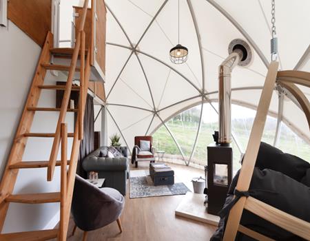 In the Stix Glamping Residential Domes Rutland East Midlands - Forth Image In the Stix Glamping Residential Domes Rutland East Midlands - Forth Image
