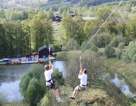 Rock UK Whithaugh Park Residential Adventure Centre Scottish Borders Scotland - Main Image